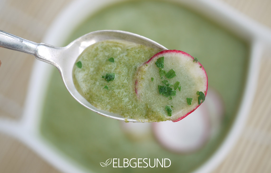 Radieschengrün-Suppe – Hier Wird Nichts Verschwendet!