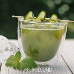 Green Mocktail von der Seite