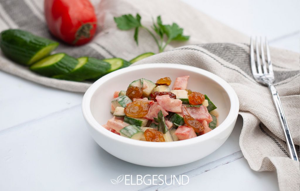 Arabischer Salat – gesund mit Kräutern und Gewürzen - ELBGESUND